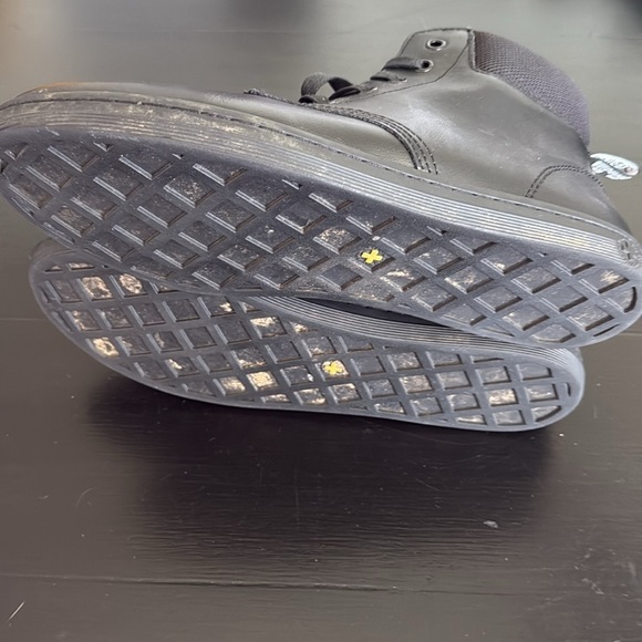 Dr. Martens Maelly Black Leather High-Top Sneakers - Picture 7 of 8